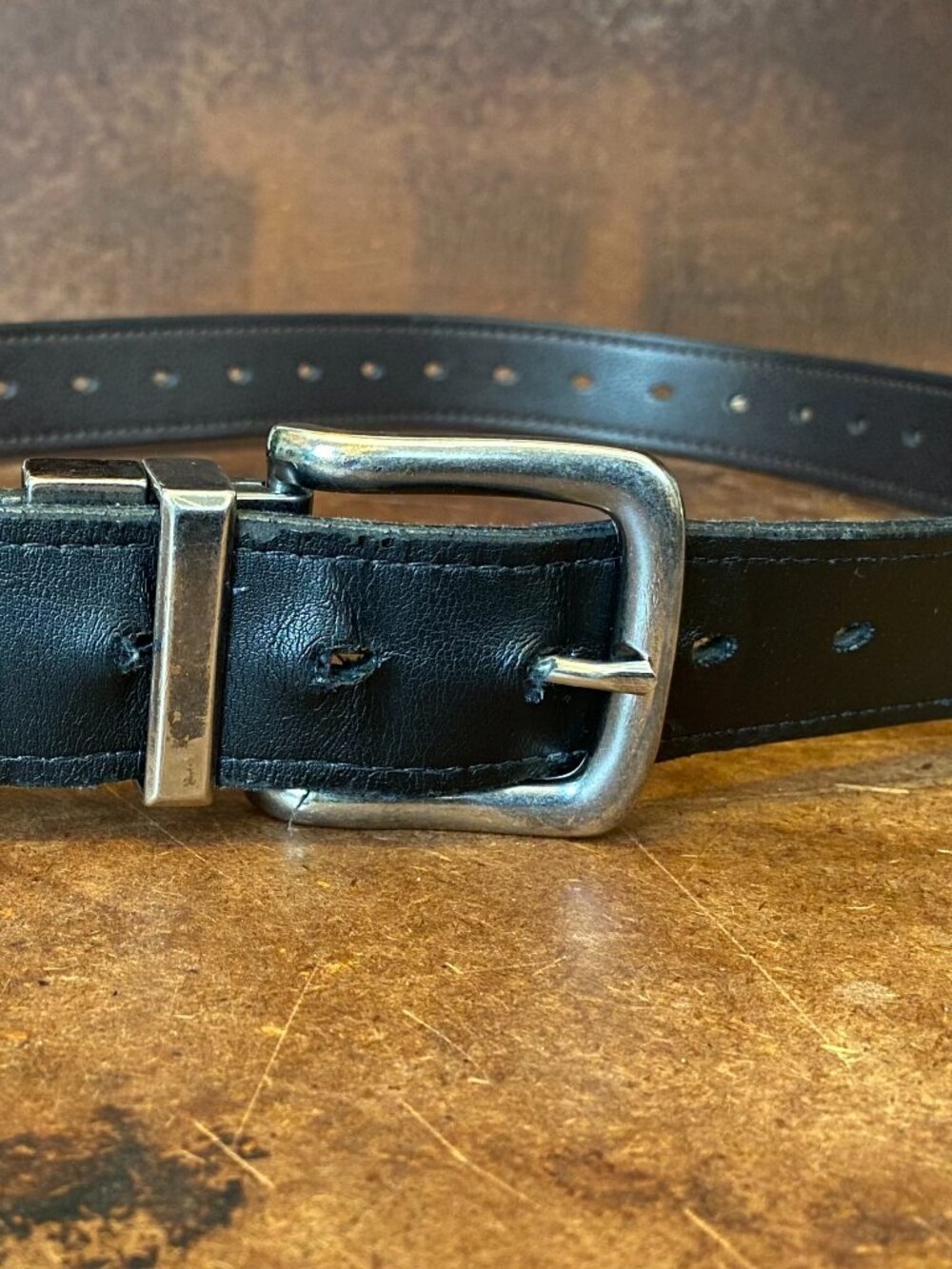 Italian Leather Belt Reversible Brown Black Men's